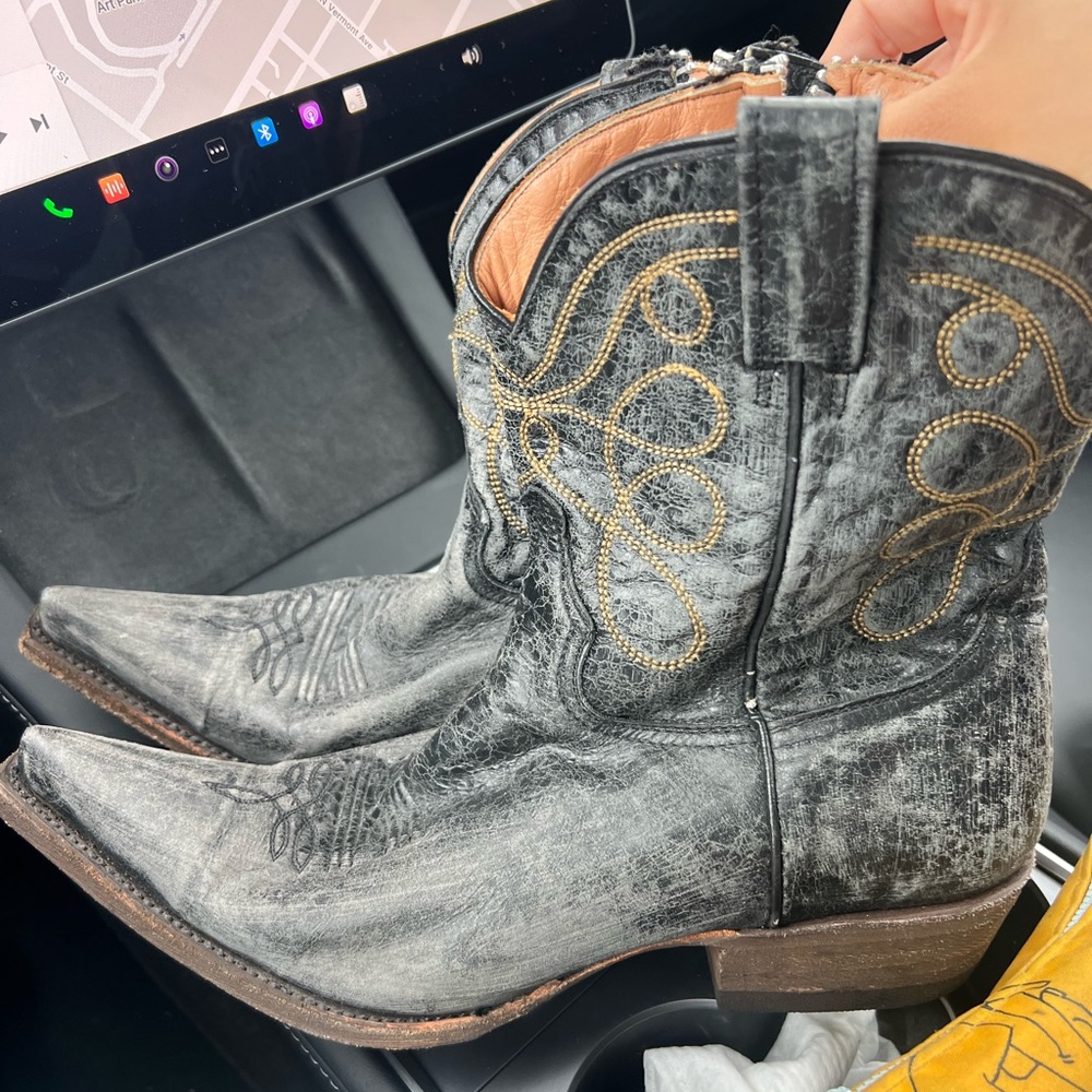 Stetson Washed Cowboys Boots